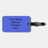 Étiquette À Bagage Ocean Avenue (Dos horizontal)