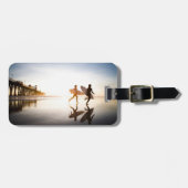 Étiquette À Bagage Oceanside Beach (Devant horizontal)