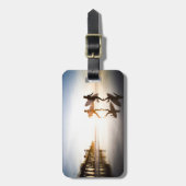 Étiquette À Bagage Oceanside Beach (Devant Vertical)