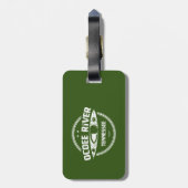 Étiquette À Bagage Ocoee River, Tennessee (Dos Vertical)