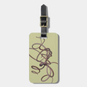 Étiquette À Bagage Octopus géant (Devant Vertical)