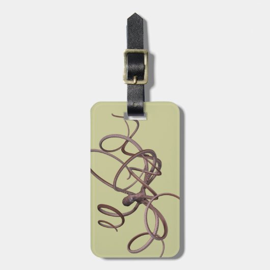 Étiquette À Bagage Octopus géant (Devant Vertical)