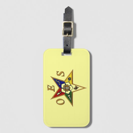 ÉTIQUETTE À BAGAGE OE (Devant Vertical)