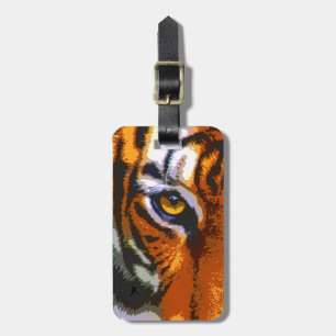 ÉTIQUETTE À BAGAGE OEIL DE TIGRE