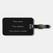 Étiquette À Bagage Oeil Éffrayant bizarre bizarre (Dos horizontal)