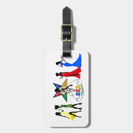 ÉTIQUETTE À BAGAGE OES (Devant Vertical)