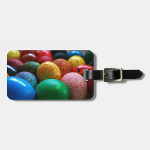 Étiquette À Bagage Oeufs de Pâques