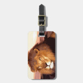 Étiquette À Bagage OEuvre de Lion (Devant Vertical)