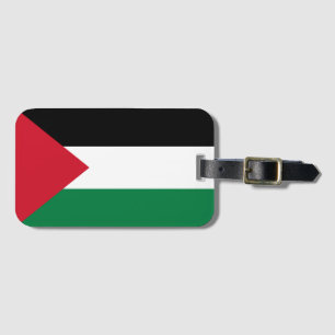 Étiquette À Bagage officiellement le drapeau de l'État de Palestine