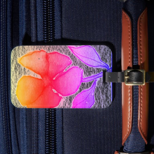 Étiquette À Bagage Offres de mes peintures florales originales lugg (Insitu Rectoal 4)