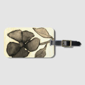 Étiquette À Bagage Offres de mes peintures florales originales lugg (Devant Horizontal)