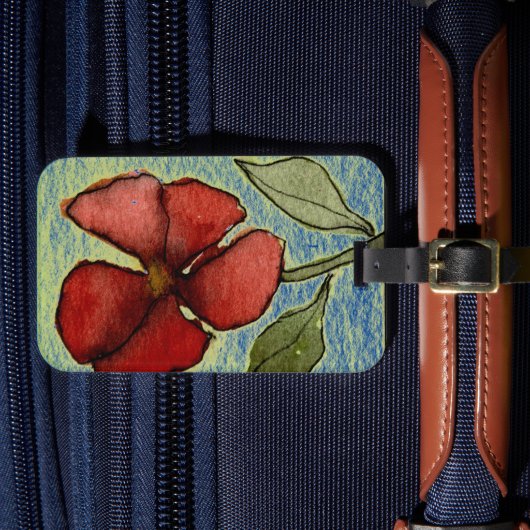 Étiquette À Bagage Offres de mes peintures florales originales lugg (Insitu Rectoal 4)