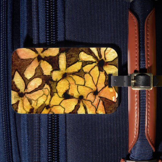 Étiquette À Bagage Offres de mes peintures florales originales lugg (Insitu Rectoal 4)