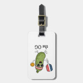 Étiquette À Bagage OG Pickleballer (Devant Vertical)