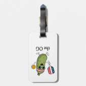 Étiquette À Bagage OG Pickleballer (Dos Vertical)