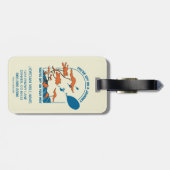 Étiquette À Bagage Oh, Les Endroits Où Tu Vas Aller ! "Pars en voyage (Dos horizontal)