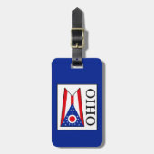 Étiquette À Bagage Ohio (Devant Vertical)