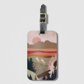 Étiquette À Bagage Oie d'été (Devant Vertical)