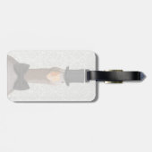 Étiquette À Bagage Oie distinguée (Dos horizontal)