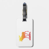 Étiquette À Bagage Oie du Minnesota (Dos Vertical)