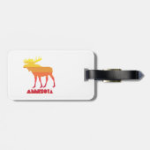 Étiquette À Bagage Oie du Minnesota (Dos horizontal)