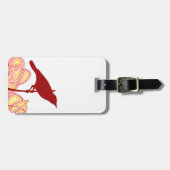 Étiquette À Bagage Oiseau (Devant horizontal)