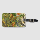 Étiquette À Bagage Oiseaux nord-américains | Tzel Gustav Mü (Devant Horizontal)