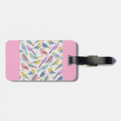 Étiquette À Bagage Oiseaux réunis (Dos horizontal)