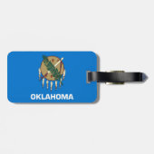Étiquette À Bagage Oklahoma (Dos horizontal)