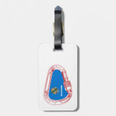 Étiquette À Bagage Oklahoma Escalade Carabiner (Dos Vertical)