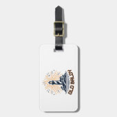 Étiquette À Bagage Old Baldy Lighthouse Sunrise (Devant Vertical)