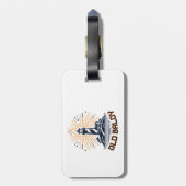 Étiquette À Bagage Old Baldy Lighthouse Sunrise (Dos Vertical)