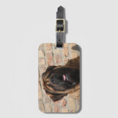 Étiquette À Bagage old english mastiff (Devant Vertical)