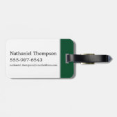 Étiquette À Bagage OLIVANDERS™ Makers of Fine Wands (Dos horizontal)