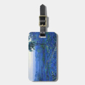 Étiquette À Bagage Onderdonk - Bluebonnet paysage avec Cactus, Road, (Devant Vertical)