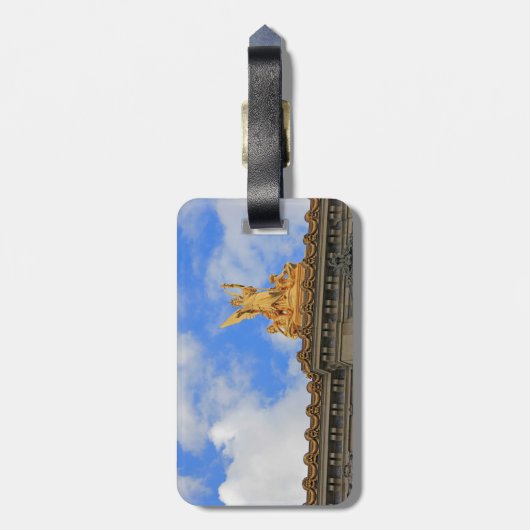 Étiquette À Bagage opéra (Dos Vertical)