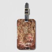 Étiquette À Bagage Opéra du Palais Garnier. Paris. France. (Devant Vertical)