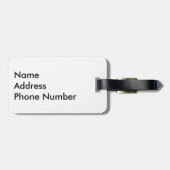 Étiquette À Bagage Ophtalmologue (Dos horizontal)