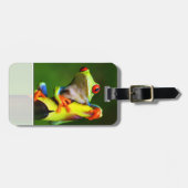 Étiquette À Bagage Options de balise de bagage de grenouille 2 (Devant horizontal)