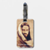 Étiquette À Bagage Options de la balise de bagage Jesus AA (Dos Vertical)