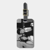 Étiquette À Bagage Options d'image mariage (Devant Vertical)