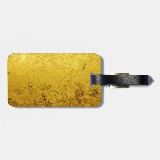 Étiquette À Bagage OR pur/or leaf (Dos horizontal)