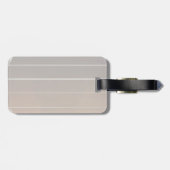 Étiquette À Bagage Orange classique de guitare bronzage (Dos horizontal)