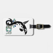 Étiquette À Bagage Orca Freedom (Devant horizontal)