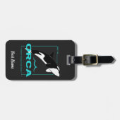 Étiquette À Bagage Orca Killer Whale pour une fille qui aime juste le (Devant horizontal)