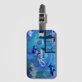 Étiquette À Bagage Orca Whales (Devant Vertical)