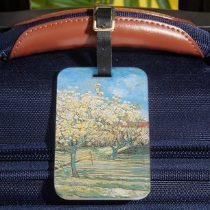 Étiquette À Bagage Orchard en fleurs Vincent van Gogh