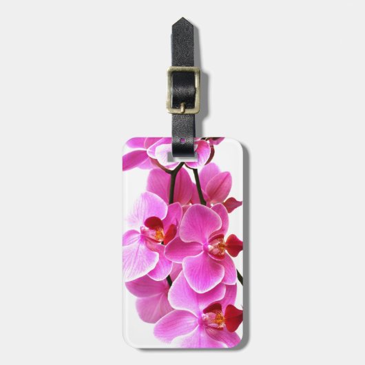 Étiquette À Bagage Orchidée (Devant Vertical)