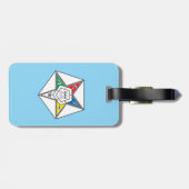 Étiquette À Bagage Order of the Eastern Star Emblem of the Order (Dos horizontal)