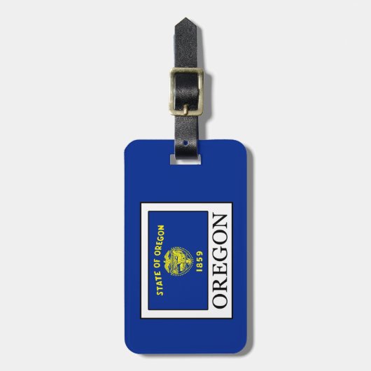 Étiquette À Bagage Oregon (Devant Vertical)